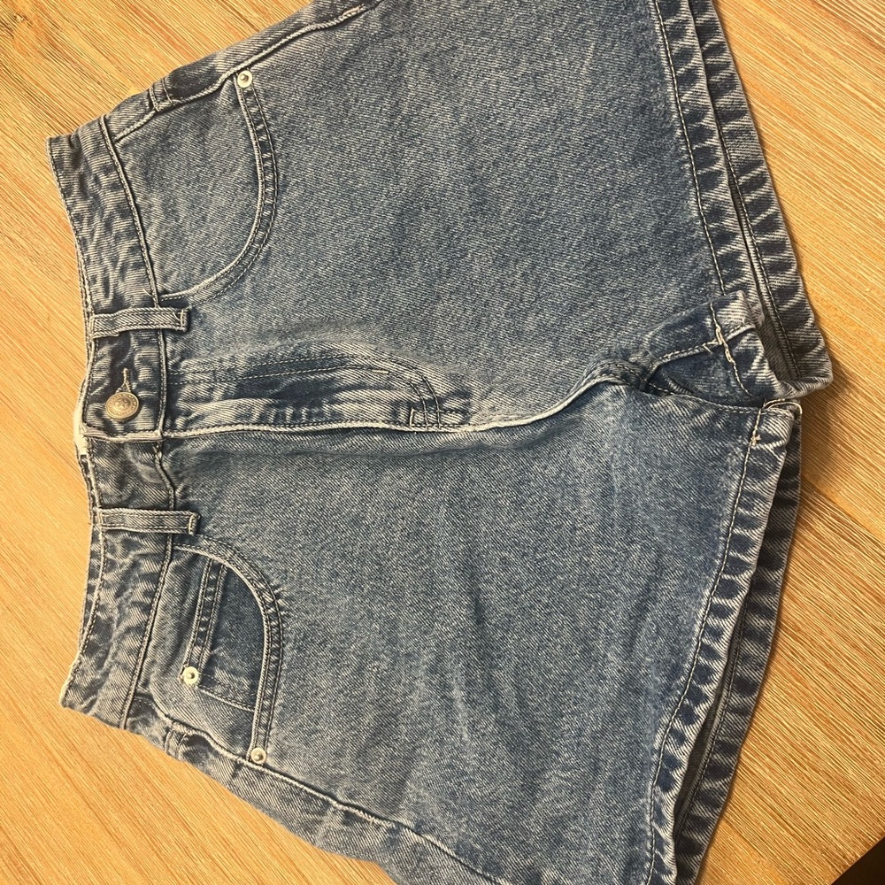 Princess Polly Blue Jean Shorts Classic Denim